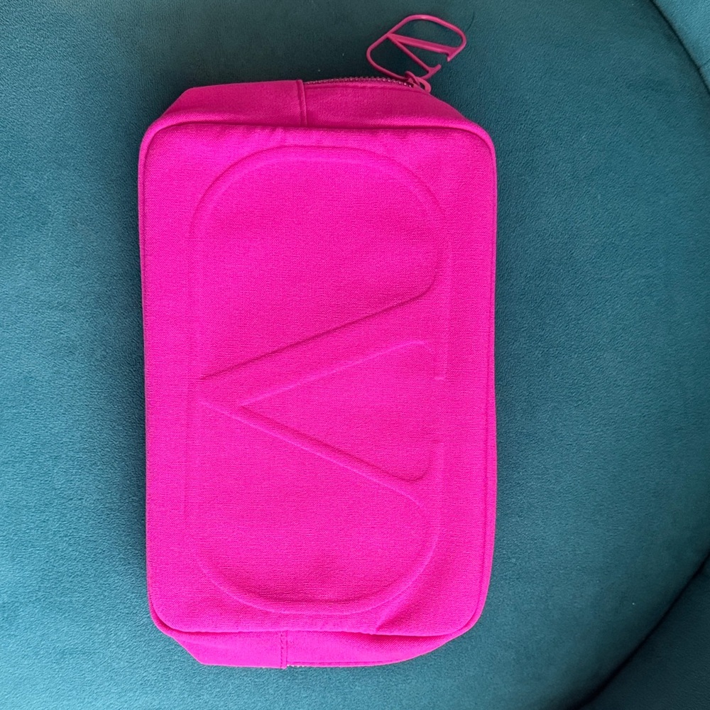 Valentino Hot Pink Travel Pouch